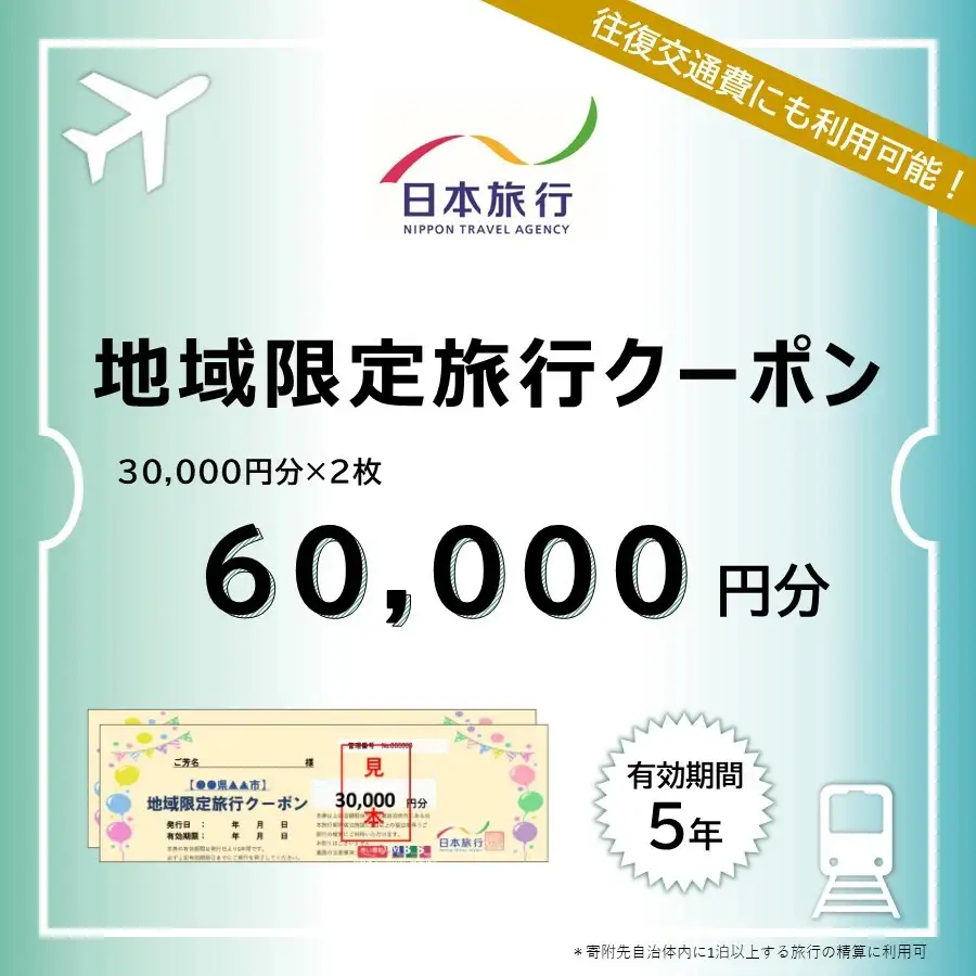 【ふるさと納税】栃木県日光市 地域限定旅行クーポン 6万円分 日本旅行 [0425]
