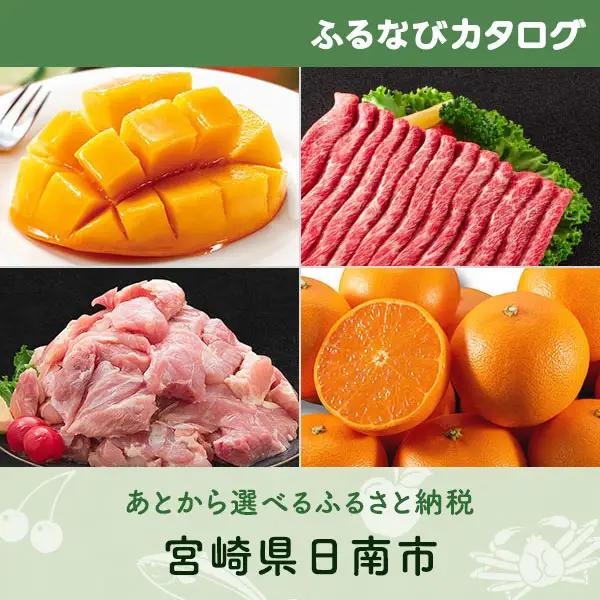 【有効期限なし！後からゆっくり特産品を選べる】宮崎県日南市カタログポイント
