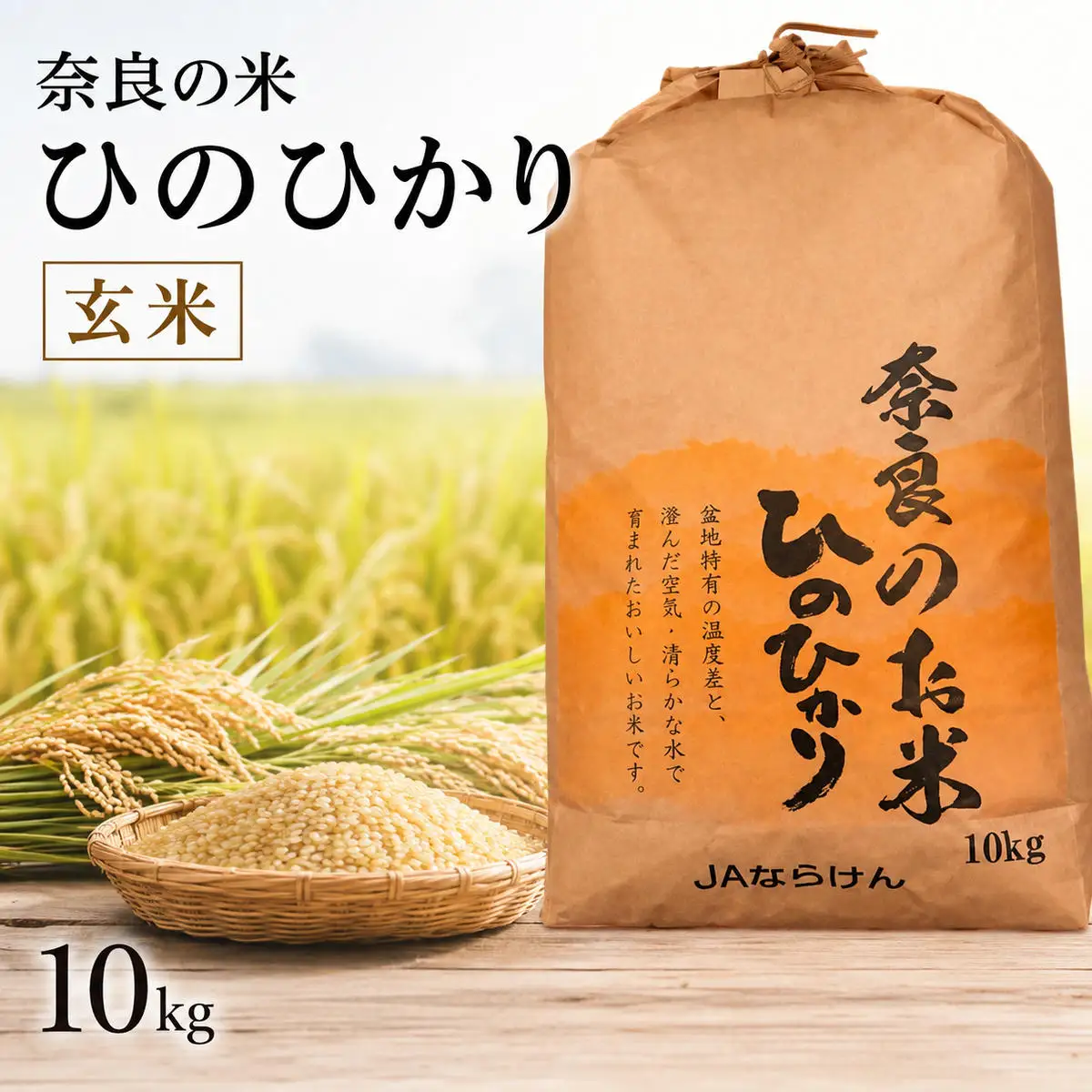 ヒノヒカリ 玄米 奈良県産 ヒノヒカリ【10kg】