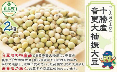 【令和7年産】 音更大袖振大豆 2kg「JAおとふけ」【B15】