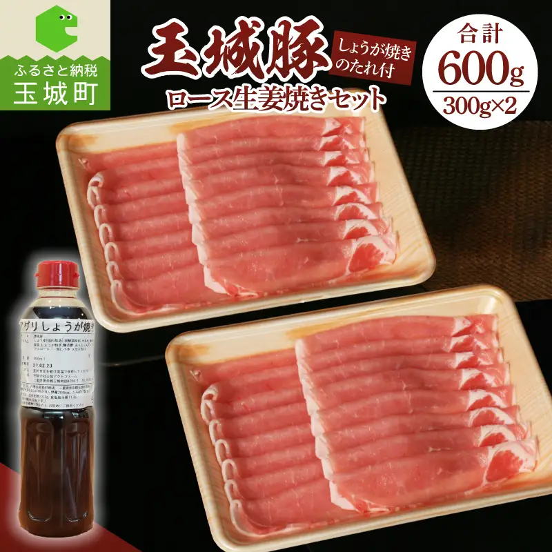 玉城豚ロース生姜焼きセット [肉 豚肉 ]