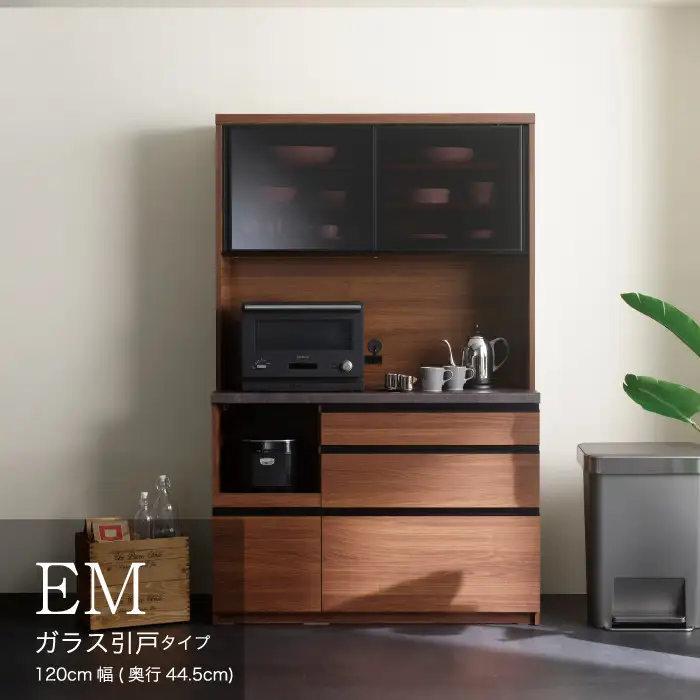 食器棚 カップボード 組立設置 EMA-S1200R [No.632]