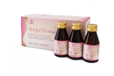 Angelica和漢ドリンク（70mL×10本×3箱） | ドリンク剤 冷え性 肌荒れ 活体元