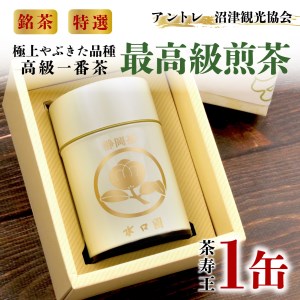 最高級 煎茶 茶葉 1缶 70g 銘茶 静岡茶 贈答用 水口園