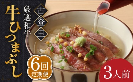 【6回定期便】牛ひつまぶし 3人前 [TCS008]定期便 ひつまぶし