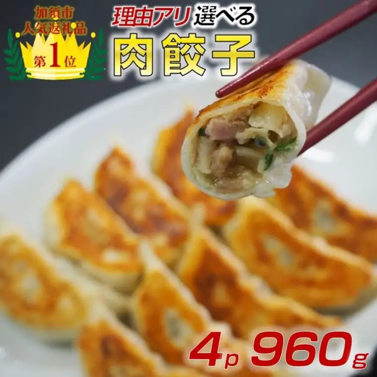 訳あり 冷凍肉餃子：4パック 餃子 中華