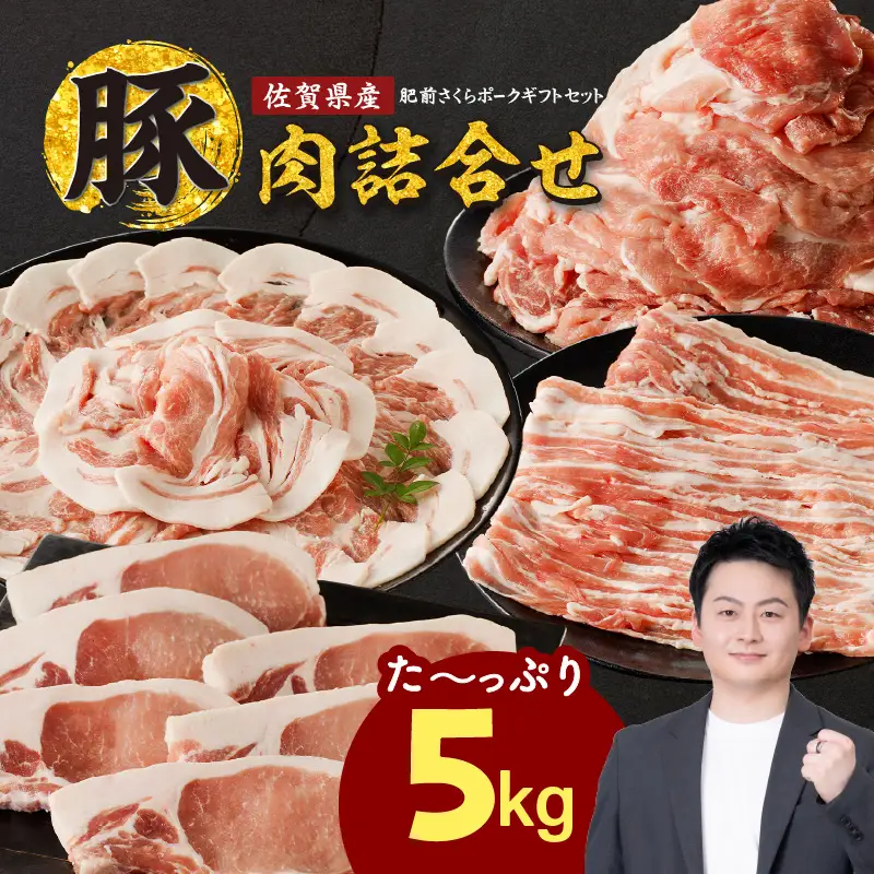 佐賀県産豚肉 詰合せギフトセット ／ 豚肉 肩 ロース バラ【E028】