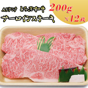 日光高原牛サーロインステーキ200g×12枚入 肉 牛肉 国産牛 グルメ 送料無料 ※着日指定不可◇