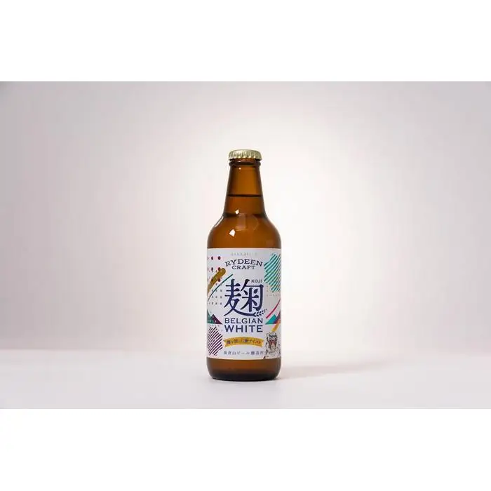八海山 「ライディーンクラフト 麹ベルジャンホワイト（発泡酒）」330ml×12 | 発泡酒
