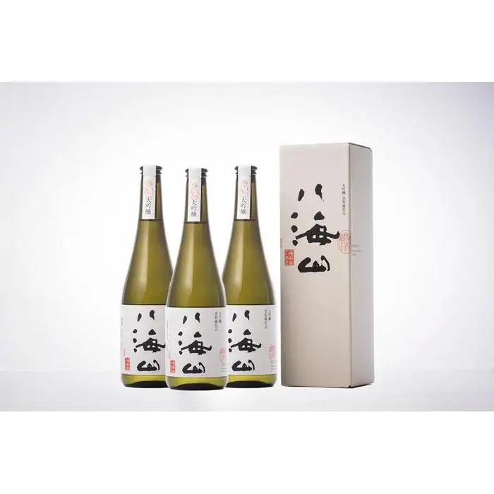 越後の名酒「八海山」 大吟醸 八海山 浩和蔵仕込【四合瓶720ml】×3本