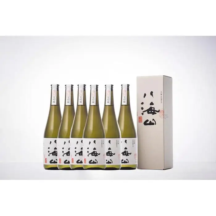 越後の名酒「八海山」 大吟醸 八海山 浩和蔵仕込【四合瓶720ml】×6本