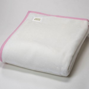 日本製 アクリル毛布 マイクロファイバー シングルサイズ 140×200cm ピンク｜シンプル カラー 軽量 ウォッシャブル 秋冬向け 丸洗いOK [3125]