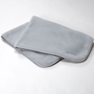 日本製 ウール毛布 メリノウール ベーシック ひざかけサイズ 70×100cm グレー｜ふんわりオフィス ひざかけ ブランケット 防臭 保温 通気性 暖かい 発熱 秋冬向け [3142]