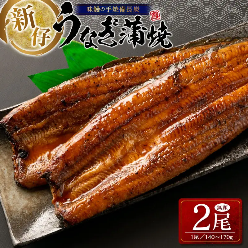鰻 2尾 宮崎県産 B541-30-2311