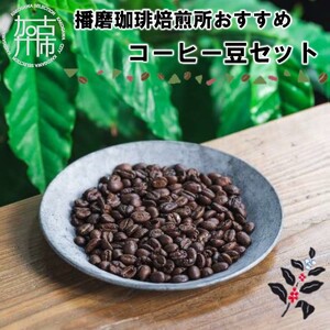 播磨珈琲焙煎所おすすめコーヒー豆セット《 珈琲 コーヒー 珈琲豆 オリジナルブレンド ミャンマー セット 詰め合わせ 》【2501G11403】