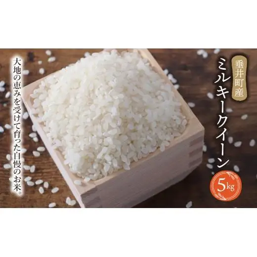 《令和7年産》岐阜県産 ミルキークイーン 5kg  | 垂井町産 お米 米 こめ コメ 白米 精米 ご飯 ライス 産地直送 ギフト 贈答用 プレゼント リピーター多数