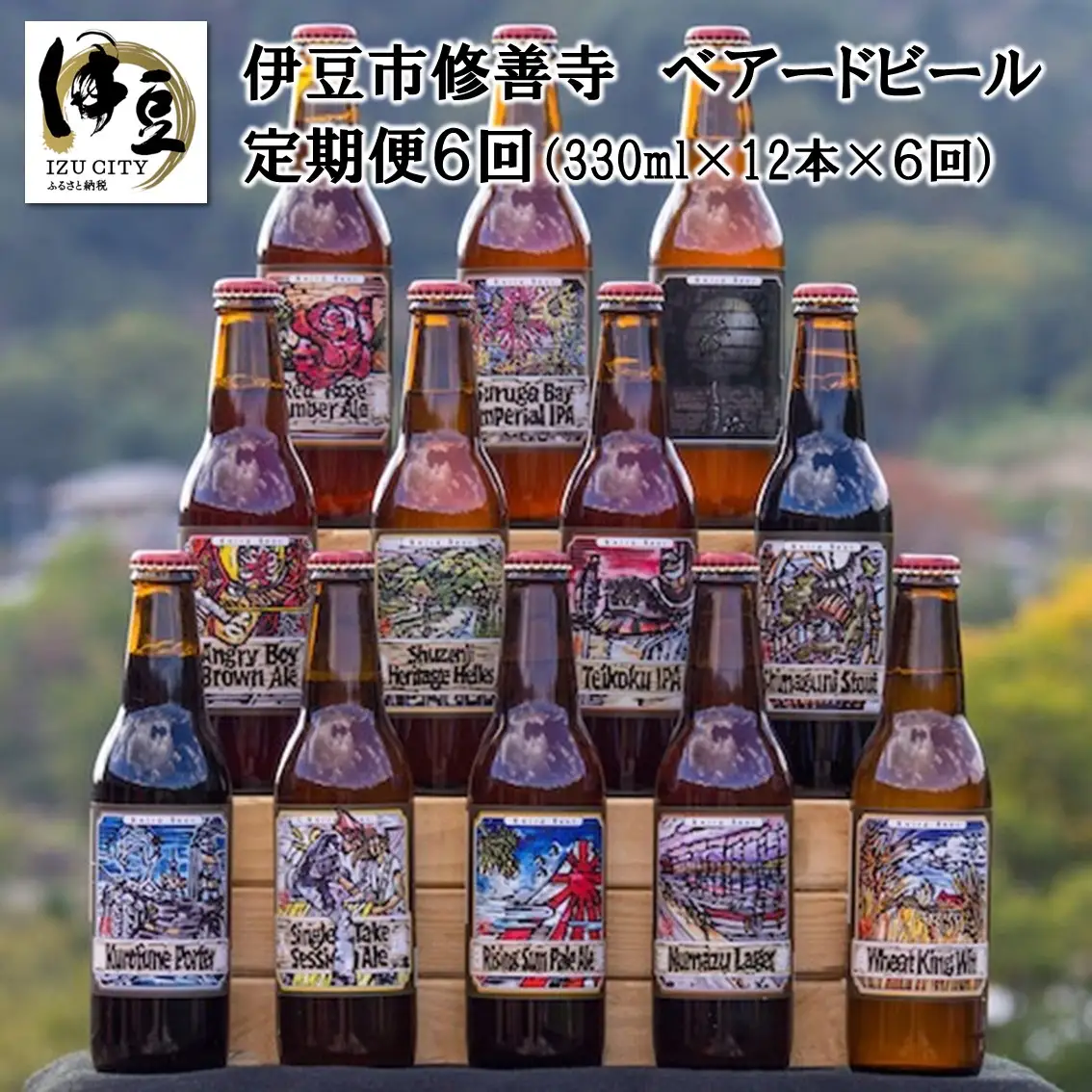 クラフトビール ベアードビール  定期便 6回 クラフトビール  15-005