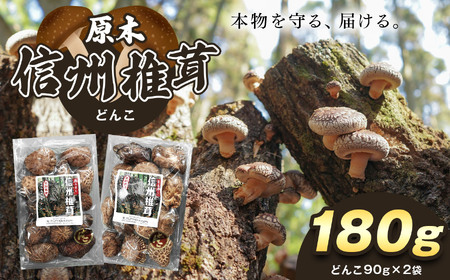 原木 信州椎茸 どんこ2袋セット