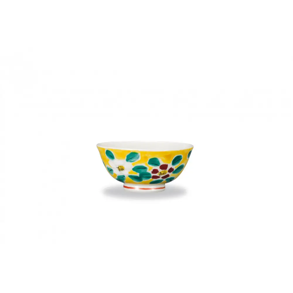 九谷焼 プチ飯碗 花文 a02 工芸品 茶碗 ご飯用 お茶碗 誕生日プレゼント 還暦祝い 古希 喜寿 米寿 退職 定年 プレゼント お祝い お返し お礼
