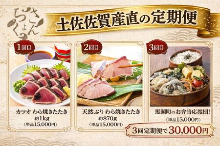 お魚 定期便 【3カ月連続お届け】［(H)1343-3］