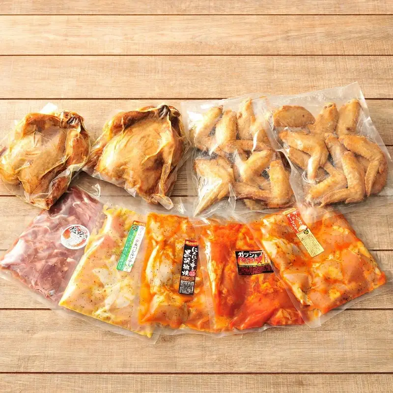 ★やんばる若鶏９点セット★山原若鶏のロースト＆味付若鶏 - 国産 チキン 鶏肉 若鶏 やわらか ジューシー 小分け 便利 おすすめ 沖縄県 八重瀬町
