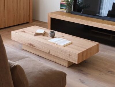 CHOCOLAT Living Table 119 oak (wood top)