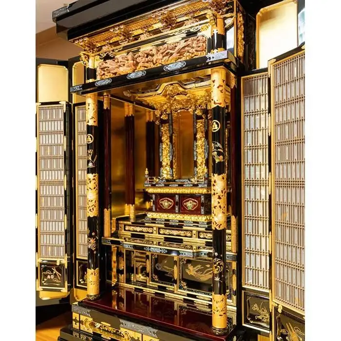 伝統的工芸品「名古屋仏壇」※世界でたった1つのお仏壇をオーダーメイド（ 30号サイズ同等品）
