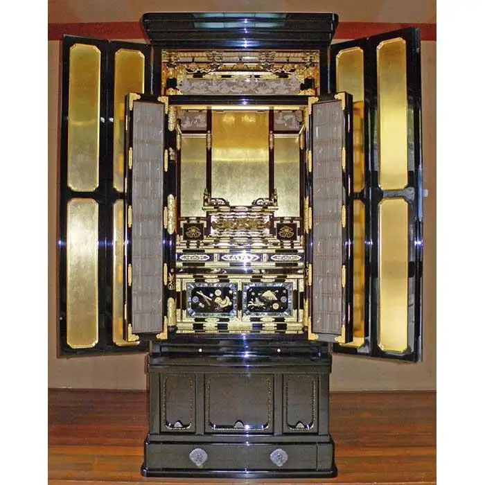 伝統的工芸品「名古屋仏壇」※世界でたった1つのお仏壇をオーダーメイド（ 24号サイズ同等品）