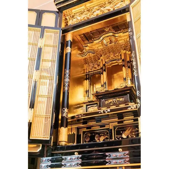 伝統的工芸品「名古屋仏壇」※世界でたった1つのお仏壇をオーダーメイド（ 23号サイズ同等品）