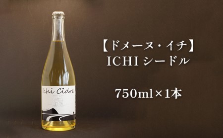 シードル ICHI ドメーヌ・イチ 辛口 北海道産 シードル【750ml】