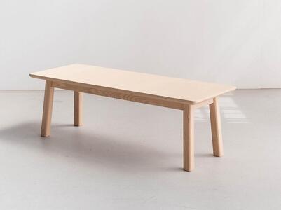 センターテーブル ブレッド オーク 120×45×40【大川市・辻製作所】