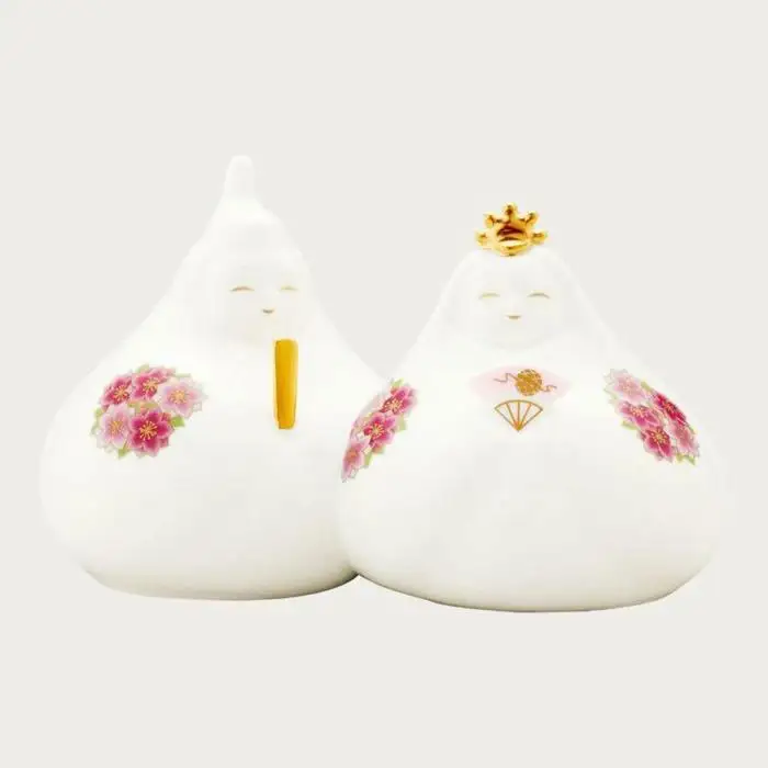 ひな人形（小）桃の花 AC500/TK336