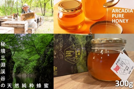 秘境三淵渓谷の天然純粋蜂蜜「夏のはちみつ」_E125