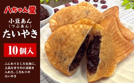 T9 小豆あん（粒あん）普通サイズ たいやき (10個入) たい焼き おやつ 和菓子 福岡県 みやま市