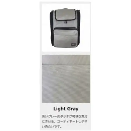 PFIキャリーバッグ　【コンパクトタイプ/ライトグレー】　ペット防災×アウトドアペットキャリーバッグ【1378884】