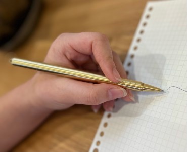 B260　Ｂｒａｓｓ　ｃａｐ　ｐｅｎ　波