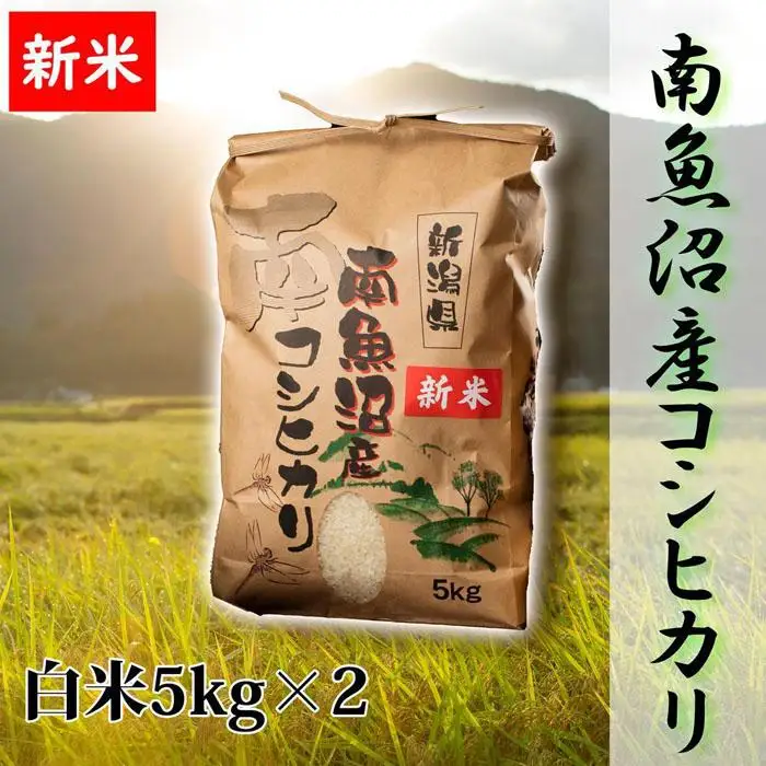 【令和8年産 新米予約】【高級】南魚沼産こしひかり 白米10kg 新潟県の特A地区南魚沼市の美味しいお米【銘柄米 ブランド米 精米 こしひかり コシヒカリ 魚沼産 新潟米】【2026年10月上旬から1ヶ月以内に順次発送予定】