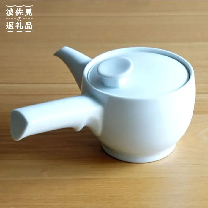 【白山陶器】【茶和】急須 白磁 【波佐見焼】 [TA89] 急須