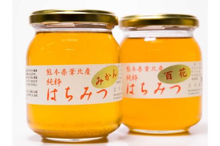 B54-14 蜂蜜セット(みかん蜂蜜、百花蜂蜜)