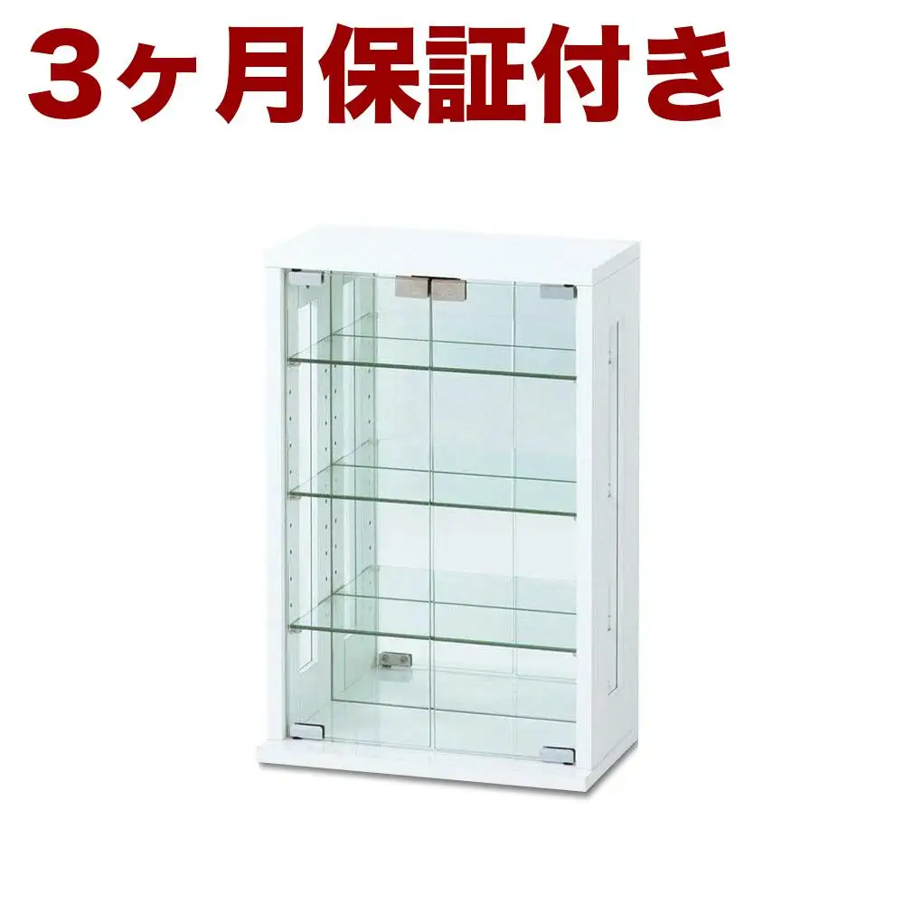 卓上コレクションケース 縦型 ホワイト AKU100680301