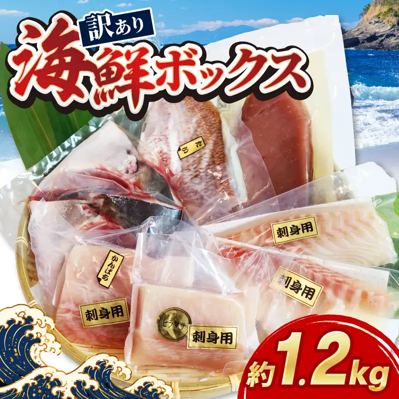 【海鮮】訳あり 海鮮 おまかせ セット 約1.2㎏