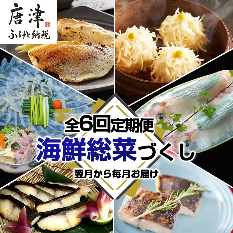 「全6回定期便」海鮮総菜づくし 寄付の翌月からお届け！