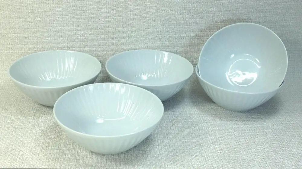 【波佐見焼】φ14.5ｃｍの小鉢５個組  花ふわり白 【西海陶器】 ５　10141 | 陶器 波佐見焼 陶器