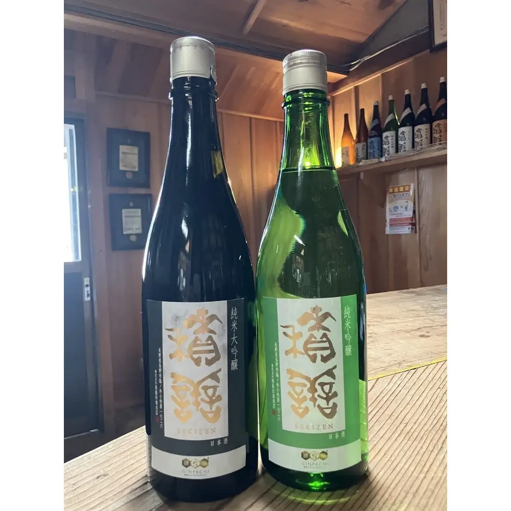 ★画像確認中★豪華！　積善（せきぜん）ＧＩＮＺＡ　純米大吟醸・純米吟醸　各２本の４本セット  | 日本酒 純米 日本酒