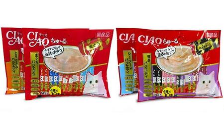 いなば ちゅ～る バラエティセット 160本 セット CIAO チャオ ちゅーる キャットフード 猫 ねこ おやつ ペットフード ペット用品 ペット 静岡県 静岡◆