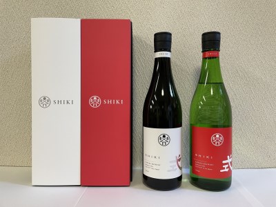 KJ-06　純米吟醸 式 SWEET スイート 純米大吟醸 式 FRESH フレッシュ 各720ml 計２本 KJ-06 ふるさと納税 さけ お酒 河武醸造 新ブランド 飲み比べ 弓形穂 日本酒 三重県 多気町