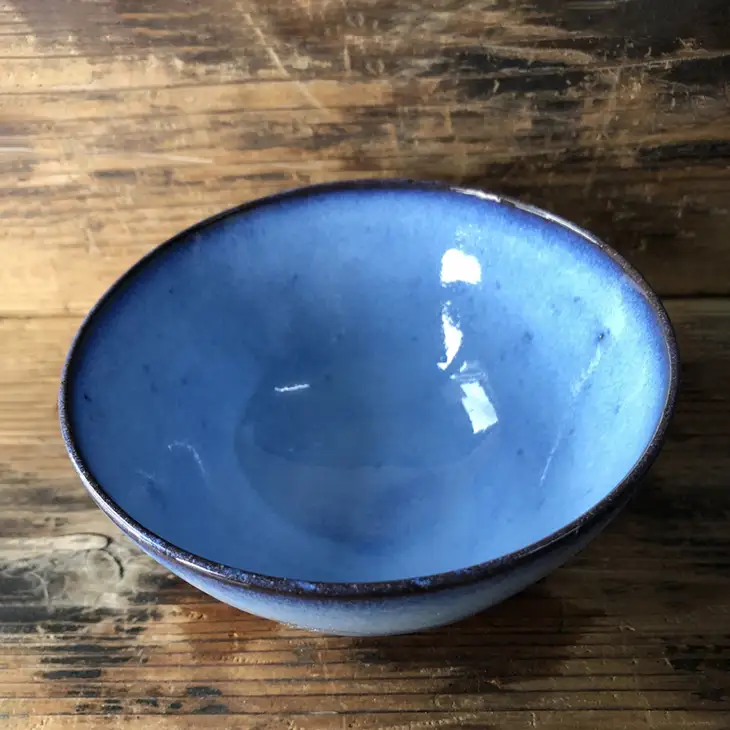 龍善ブルー ご飯茶碗 大サイズ 茶碗 | 京都府亀岡市 | ふるさと納税