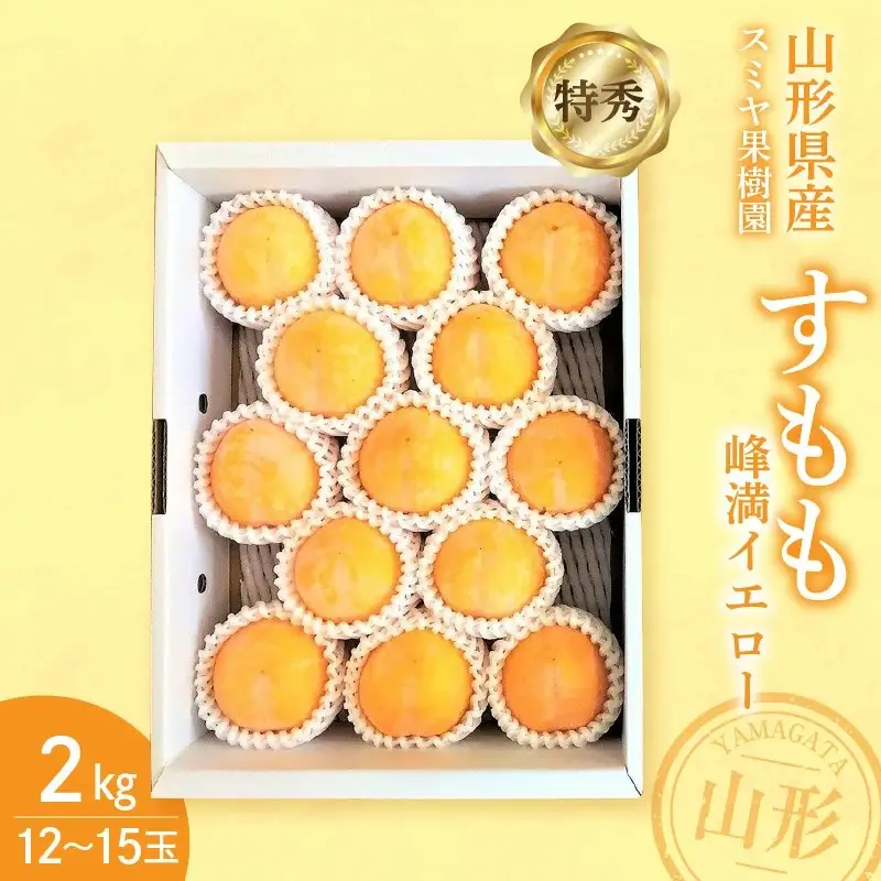すもも（峰満イエロー）２ｋｇ　特秀品　0047-2608