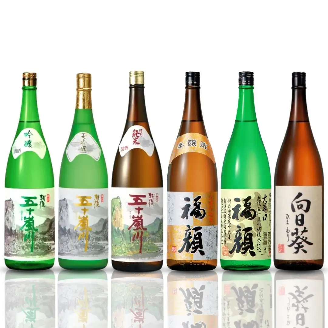 日本酒飲み比べ 1.8L×6本セット 日本酒 [福顔酒造] 【057P002】