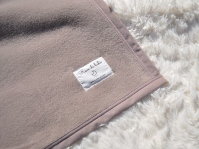 綿100% ベビー毛布(ブラウン) 85×115cm 毛布の町泉大津市産 N-MM300 [3351] | ベビーブランケット ベビーブランケット